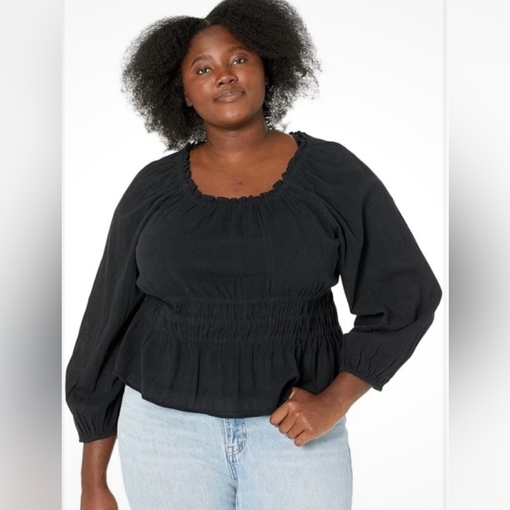 Madewell Black Blouse